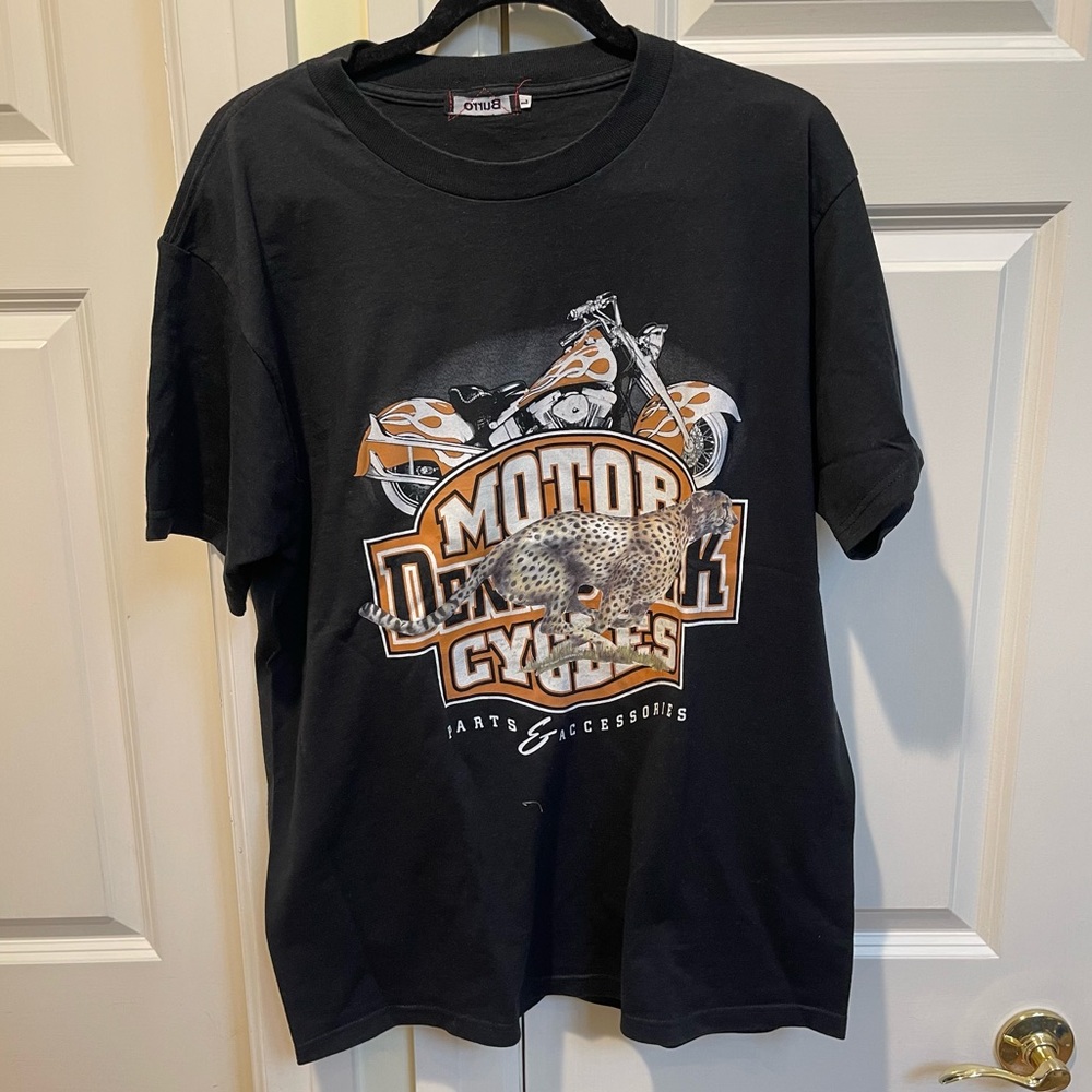Burro Motorcycles Parts & Accessories Black T-Shirt